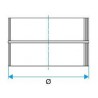 ALDES Raccord mâle RM aluminium - Diamètre 250 mm