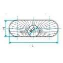 ALDES Réduction oblongue cylindrique tangentielle sur plat ROCTP-700x165-Diamètre 400