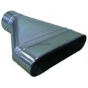 ALDES Réduction oblongue cylindrique tangentielle sur plat ROCTP-620x320-Diamètre 500