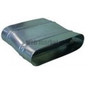 ALDES Réduction oblongue tangentielle sur plat galvanisé ROTP- L410 x H165/l450 x h100