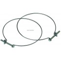 ALDES Sac de 10 colliers de serrage à fil - Diamètre 250 mm