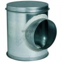 ALDES Caisson piquage galvanisé - Diamètre 400/560 mm