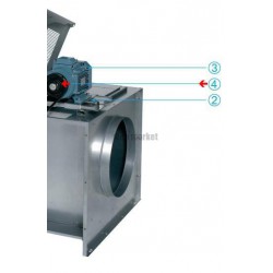 ALDES MOT.TRI-B3-1V-4P-15KW-DESE