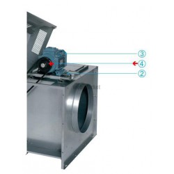 ALDES POULIE VARIABLE 2PDV 138 AL42 (EMBALLÉ)