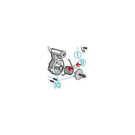 ALDES SACHET  5 RESSORTS  VRFI  (GM) D. 3.5