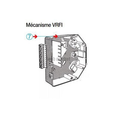 ALDES BOITIER MECANISME VRFI