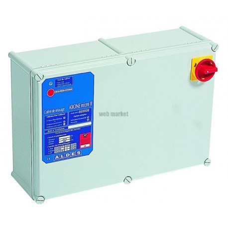 ALDES Axone Micro II - 2 Vitesses / Confort - Bobinage Dahlander - 25.4A