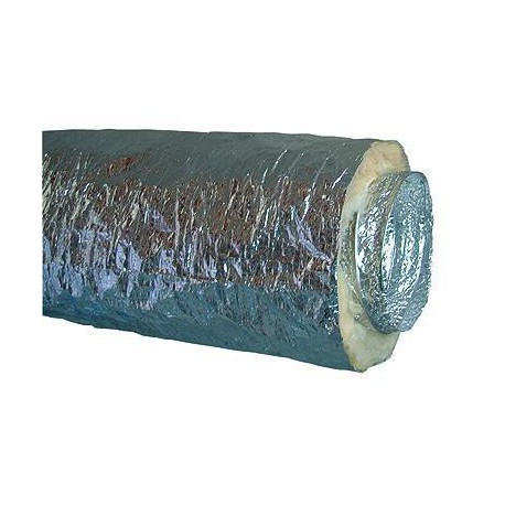 ALDES Conduit flexible souple L 10m algaine alu calorifugé M0-M1 diamètre 450mm