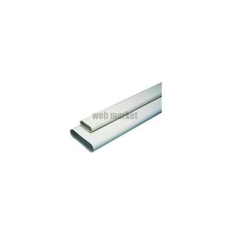 Barre Minigaine blanc 1m équivalent D125 (200x60)