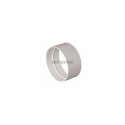 Raccord Minigaine blanc femelle pour conduit équivalent D125