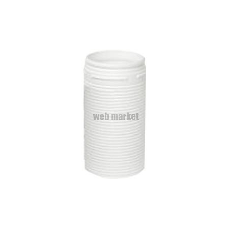 Rallonge Minigaine blanc - diamètre 125 mm - longueur 0,25 m