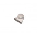 Coude Minigaine blanc mixte vertical équivalent D125 (60x200)