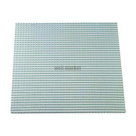 ALDES Grille de reprise dalle de plafond 600x600 blanche tôle perforée SC370
