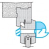 ALDES Entrée dSupair Autorégable EAI Module 22 m3/h - Blanc 37 dB