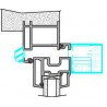 ALDES Entrée dSupair autoréglable ELLIA - 22m3/h - Blanc