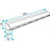 ALDES Entrée dSupair Autorégable EA Module 30 m3/h - Noir 36 dB