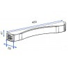 ALDES Entrée dSupair autoréglable ELLIA - 30m3/h - Blanc