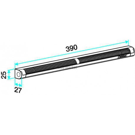 ALDES Kit entrées dSupair Autoréglables EMMA 22/30/45 m3/h 33dB - Blanc