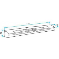 ALDES Entrée dSupair hygroréglable EHL 6-44 S m3/h 37 dB - Noir