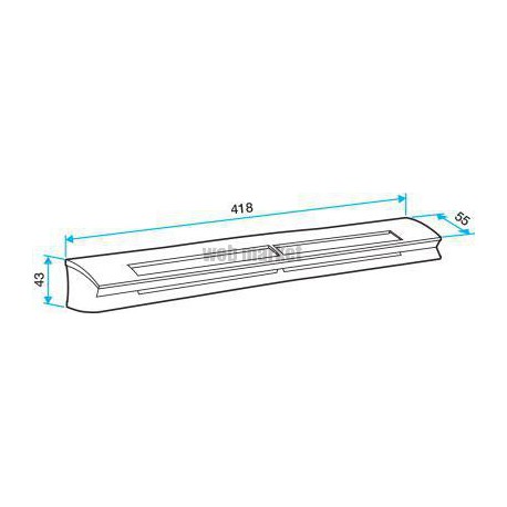 ALDES Entrée dSupair hygroréglable EHL 6-44 S m3/h 37 dB - Noir