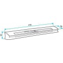 ALDES Entrée dSupair hygroréglable EHL 6-44 S m3/h 37 dB - Noir