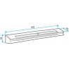 ALDES Kit entrée dSupair hygroréglable EHL 6-44 S m3/h 37 dB - Blanc