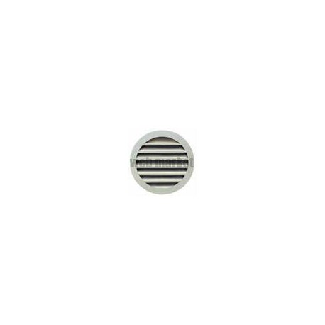ALDES Grille extérieure murale circulaire en alu pour air neuf / vicié AR 637 D450