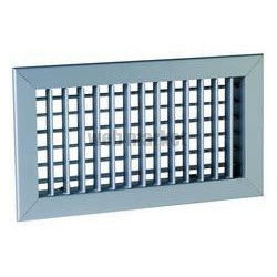 ALDES Grille double déflexion de soufflage en alu AC 102D fixation par clips 800x300
