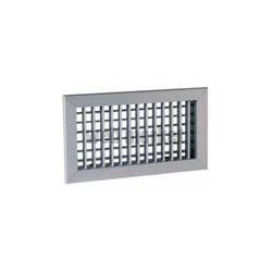 ALDES Grille double déflexion de soufflage en alu AC 102D fixation par clips 1000x300