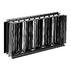 ALDES Registre rectangulaire SGS 400x100 en acier galvanisé pour grille murale