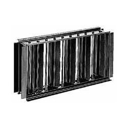 ALDES Registre rectangulaire SGS 500x300 en acier galvanisé pour grille murale
