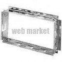ALDES Contre-cadre de montage F4 en acier galvanisé pour grille murale 1000x75 mm