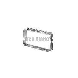 ALDES Contre-cadre de montage F4 en acier galvanisé pour grille murale 1500x150 mm
