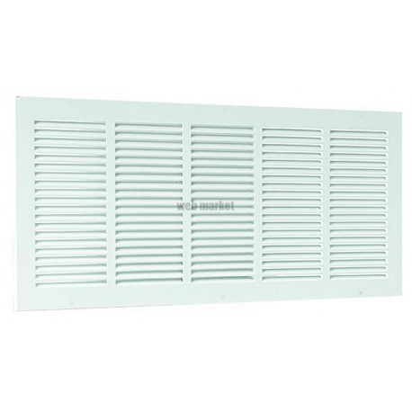 ALDES Grille emboutie intérieure en acier SR 377 600x300 mm