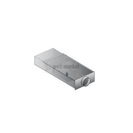 ALDES Caisson acoustique SAT 250 m3/h - Longeur 1300 mm