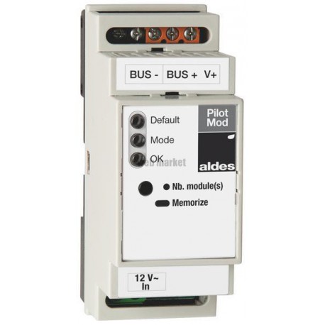 ALDES Module principal PILOT MOD du système de régulation de débit sous avis technique