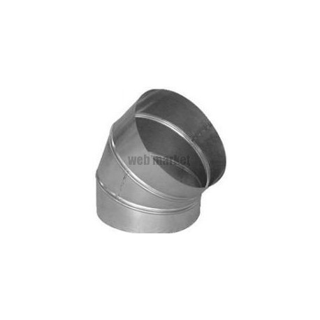 ALDES Coude aluminium 45° - Diamètre 315