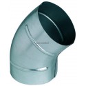 ALDES Coude aluminium 45° - Diamètre 355