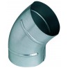 ALDES Coude aluminium 45° - Diamètre 355