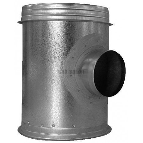 ALDES Caisson piquage aluminium - Diamètre 125/200 mm