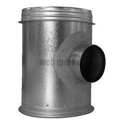 ALDES Caisson piquage aluminium aéraulique/acoustique - Diamètre 125/200 mm