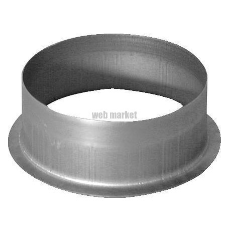 ALDES Piquage équerre plat aluminium - Diamètre 355