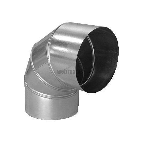 ALDES Coude aluminium 90° - Diamètre 250