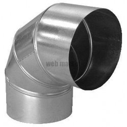 ALDES Coude aluminium 90° - Diamètre 315