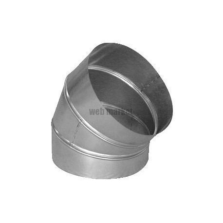 ALDES Coude aluminium 45° - Diamètre 200