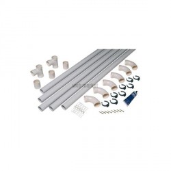 Kit de conduits et accessoires diamètre 51mm série T pour 1 prise