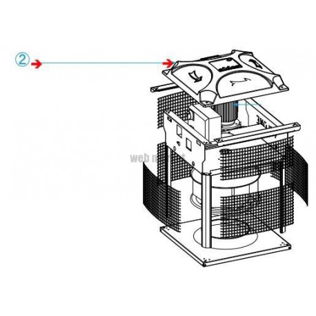 ALDES CHAPEAU T4 VELONE (EMBALLÉ)