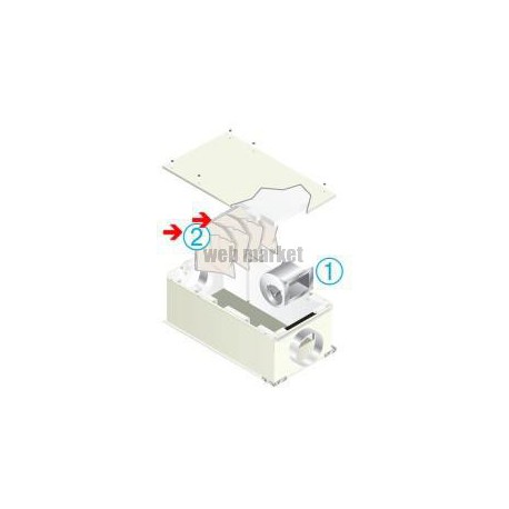 ALDES Filtre F5 pour TVEC Silence 1800