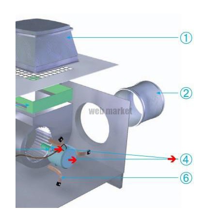 ALDES MOTEUR SECOURS VEC 240AB-CVEC1500AB