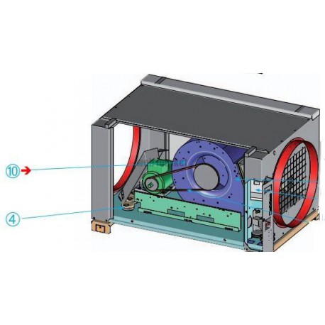 ALDES SE VENTILATEUR INOVEC 486 RH